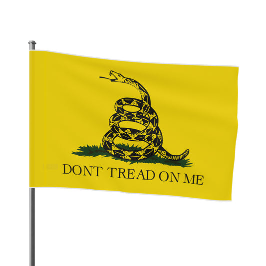 Gadsen Flag Don't Tread on Me 2A High Definition Print Outdoor indoor Flag