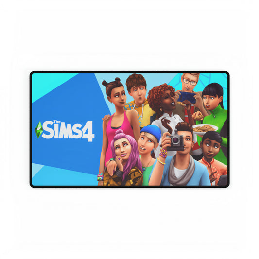 The Sims 4 High Definition Epic PC Video Game American Desk Mat