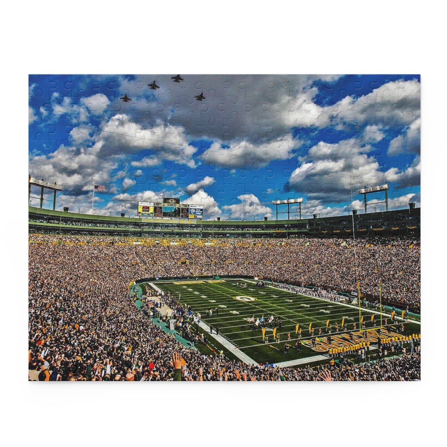 Lambeau Field Puzzle (252-Piece) Green Bay Packers NFL Stadium football game