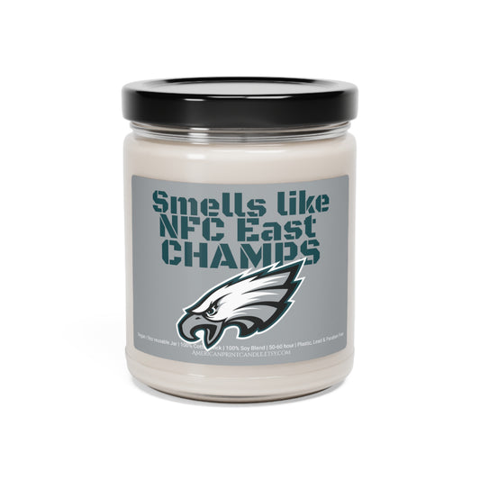 Smells like NFC East CHAMPS Eagles Scented Soy Candle, 9oz *Philadelphia