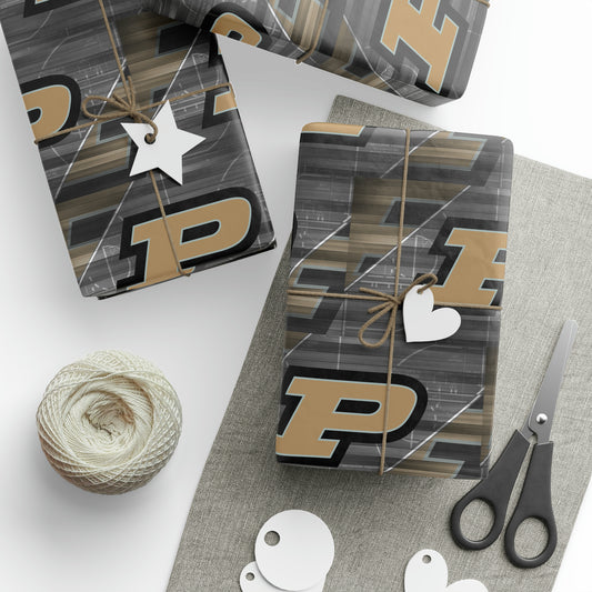 Purdue Boilermakers Basketball March Birthday Gift Wrapping Paper Holiday