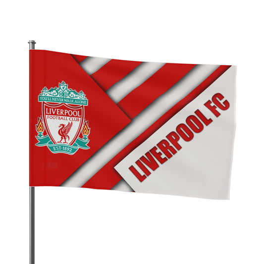 Liverpool FC World Champions High Definition Print Flag Soccer