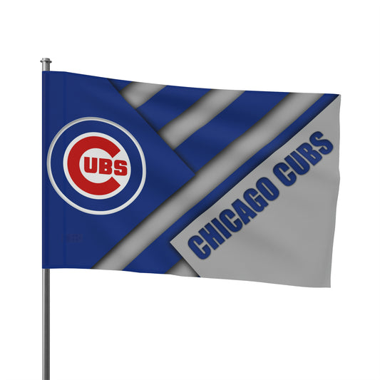 Chicago Cubs Baseball World Champions High Definition Print Flag MLB