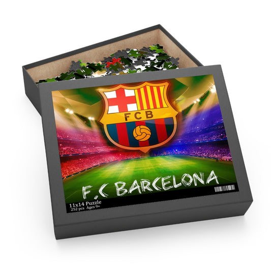 F.C. Barcelona Thick Puzzle (252 or 500 Piece) High Quality Game