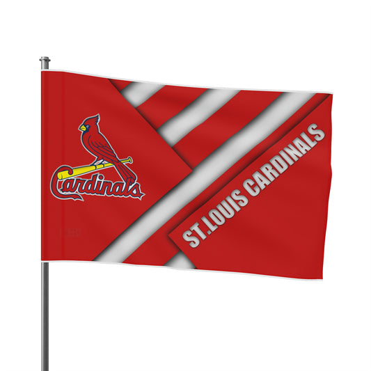 St. Louis Cardinals World Champions High Definition Print Flag MLB