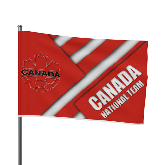 Canada National Team World Cup FIFA Futbol High Definition Print Flag Soccer