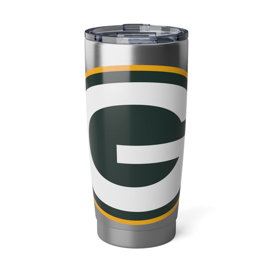 Green Bay Packers Logo Stainless Vagabond 20oz Tumbler