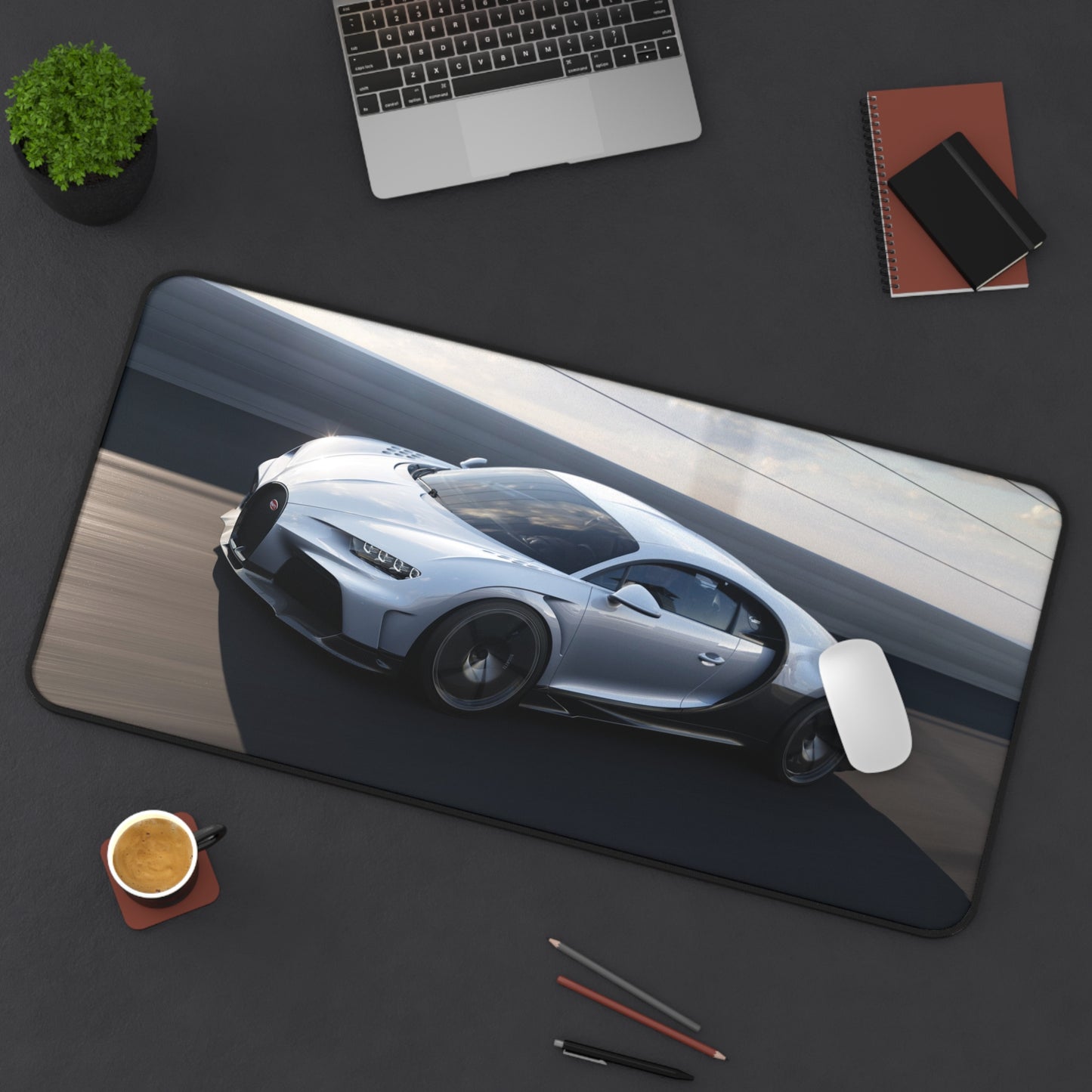 Bugatti High Definition Super Car Office Home Decor Desk Mat Mousepad