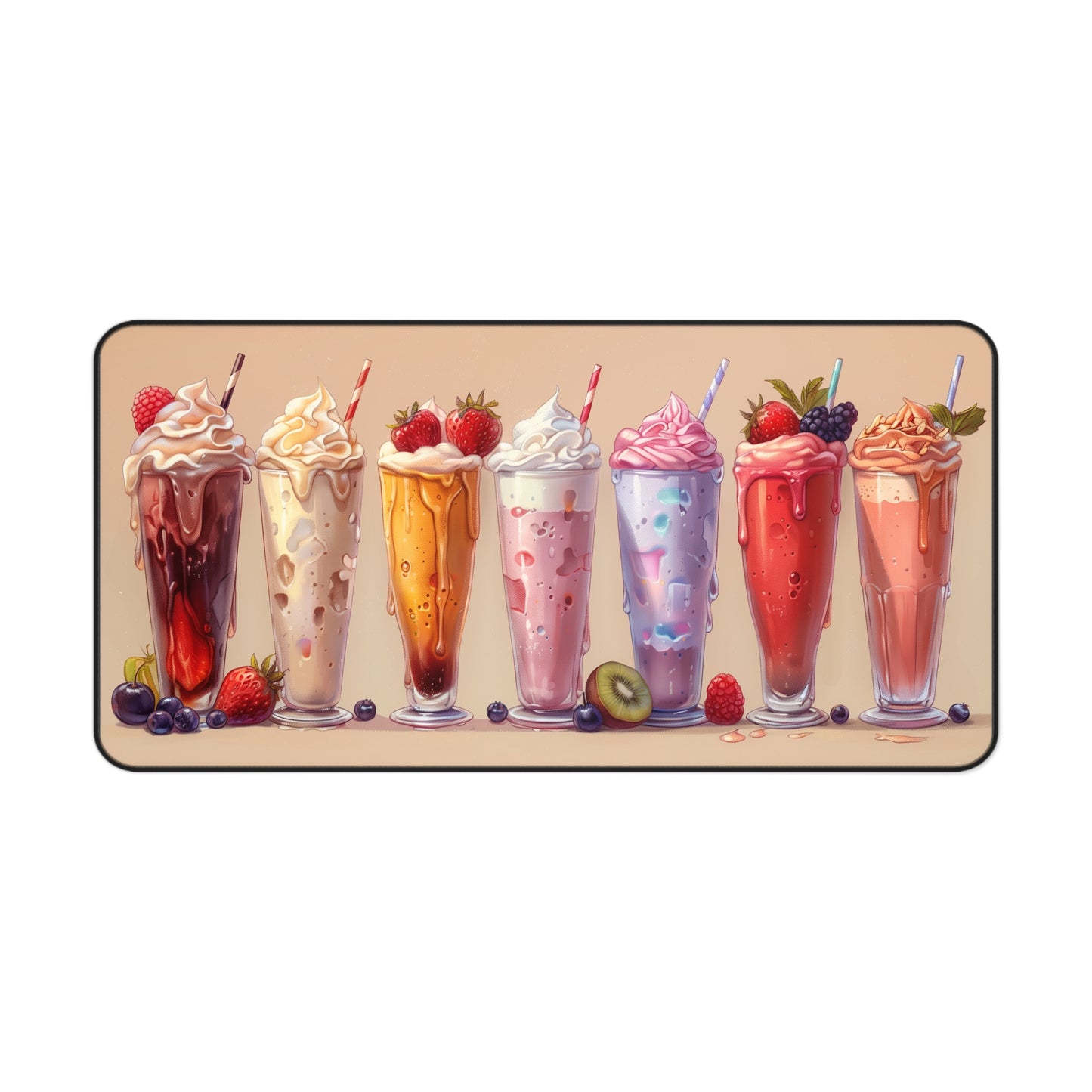 Ice Cream Sundaes Cartoon High Definition Desk Mat Mousepad