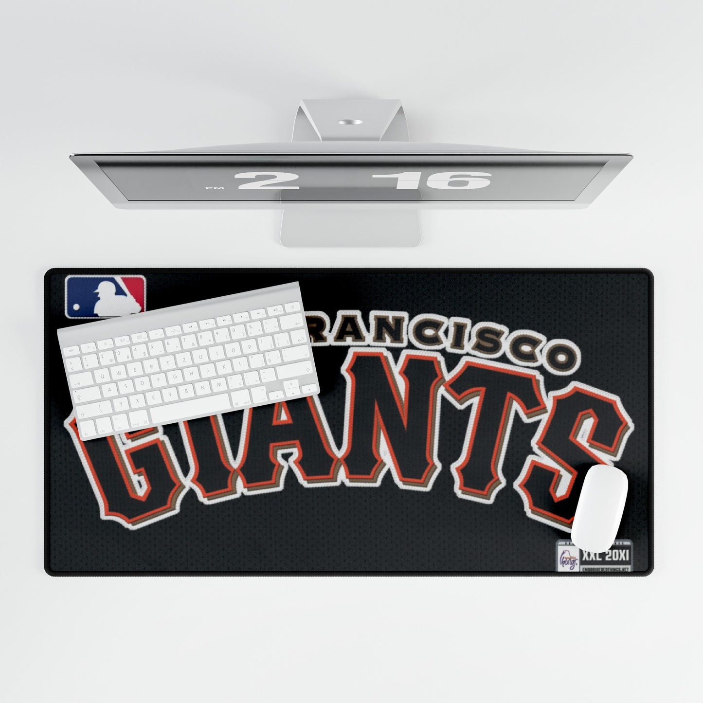 San Francisco Giants MLB Baseball High Definition Print Desk Mat Mousepad