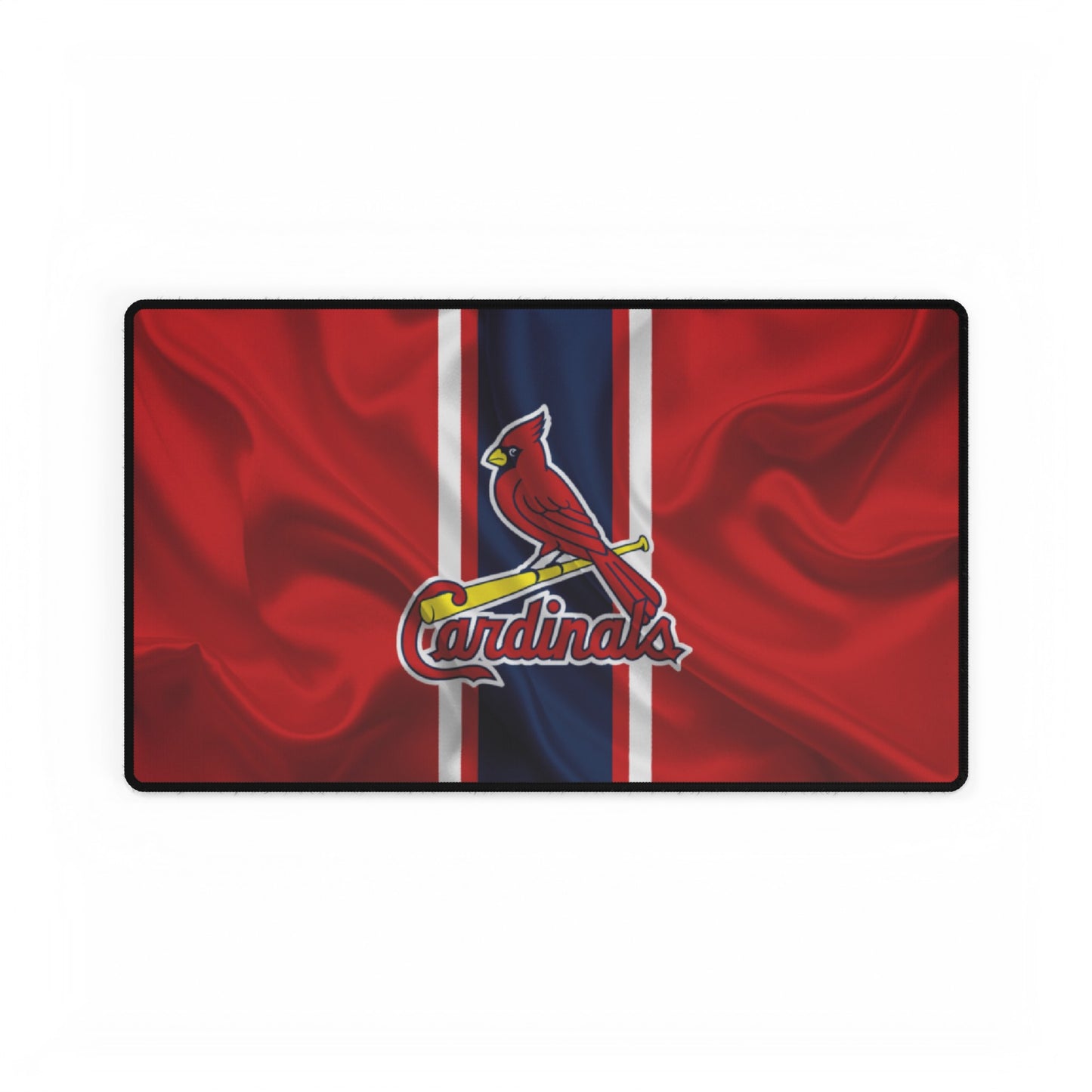 St. Louis Cardinals Wavy flag look MLB Baseball High Definition Desk Mat mousepad