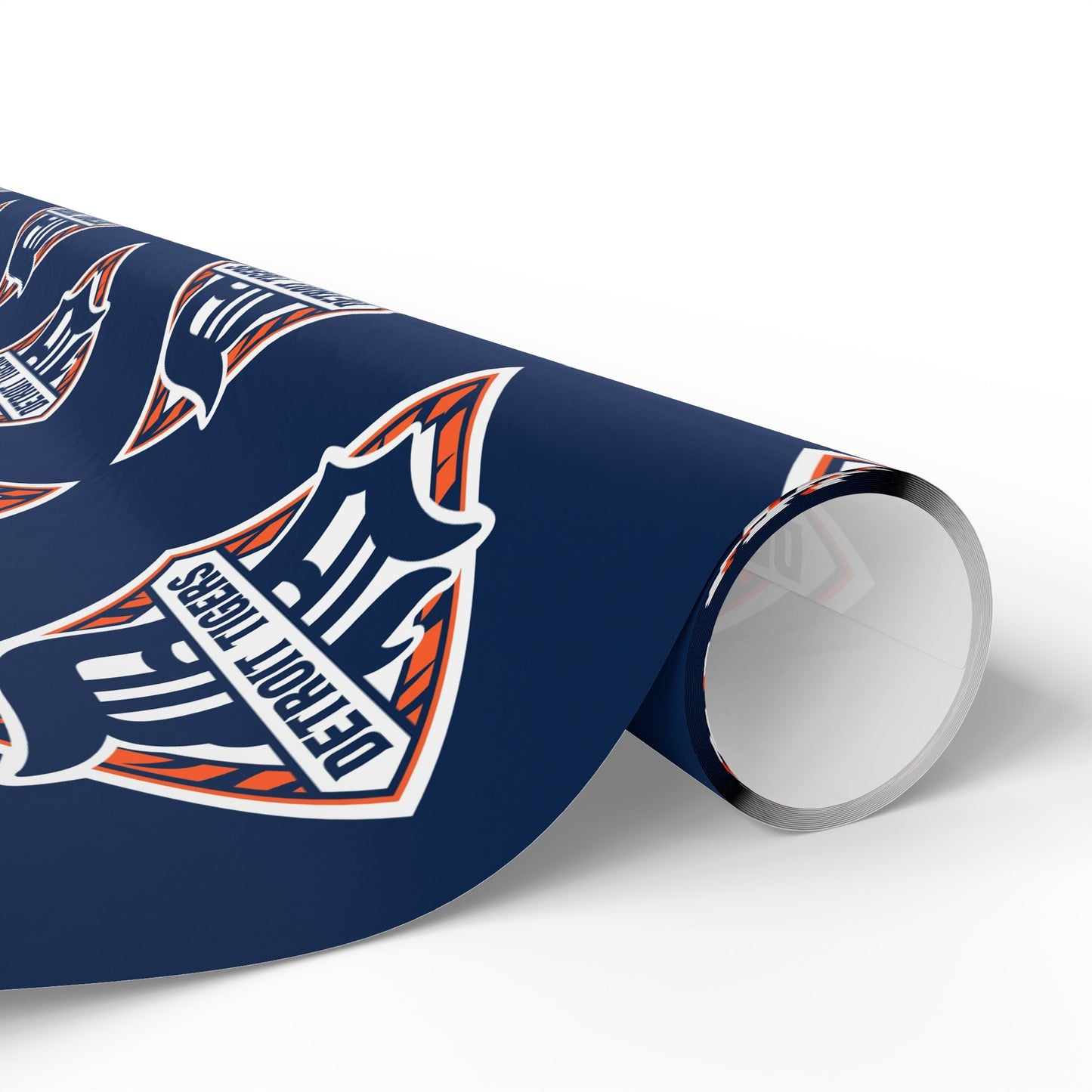 Detroit Tigers Baseball MLB Birthday Gift Wrapping Paper Holiday Michigan