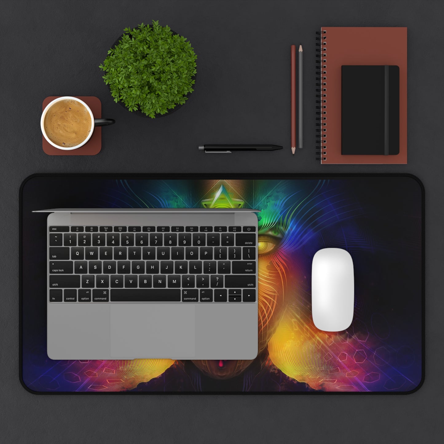 Trippy Acid High Definition Game Home Video Game PC PS Desk Mat Mousepad