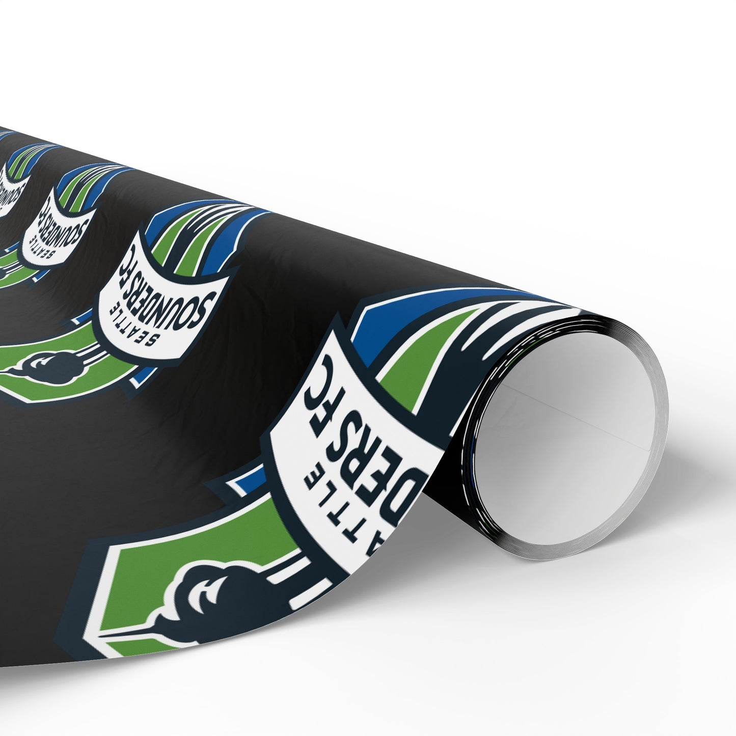 Seattle Sounders FC MLS Birthday Gift Wrapping Paper Soccer Holiday