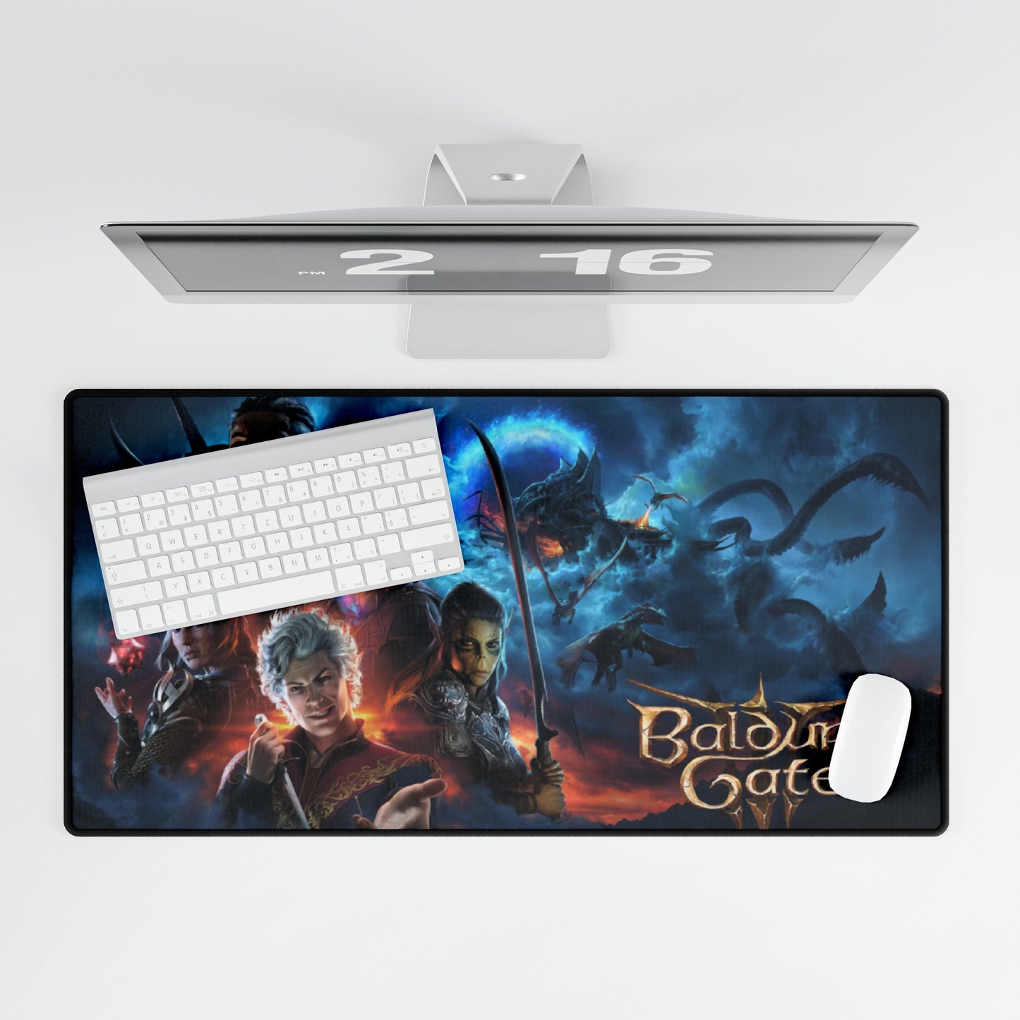 Baldur's Gate 3 High Definition Online PC PS Large Video Game Desk Mat Mousepad