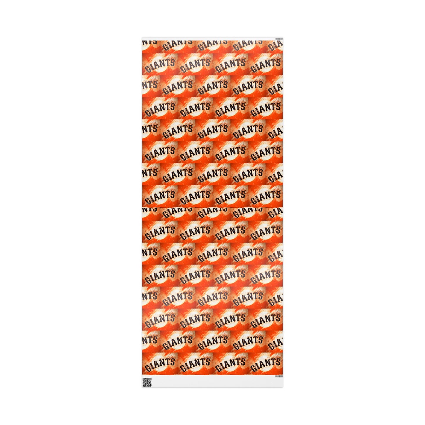 San Francisco Giants Baseball MLB Birthday Gift Wrapping Paper Holiday