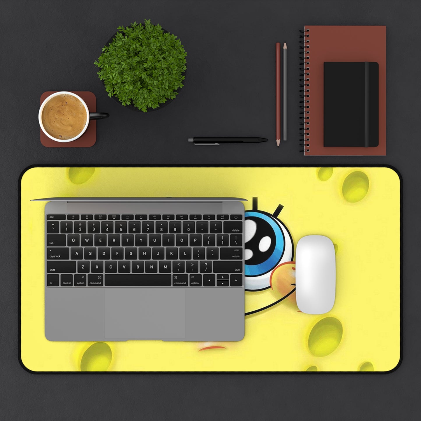 SpongeBob SquarePants Cartoon High Definition PC PS Video Game Desk Mat Mousepad