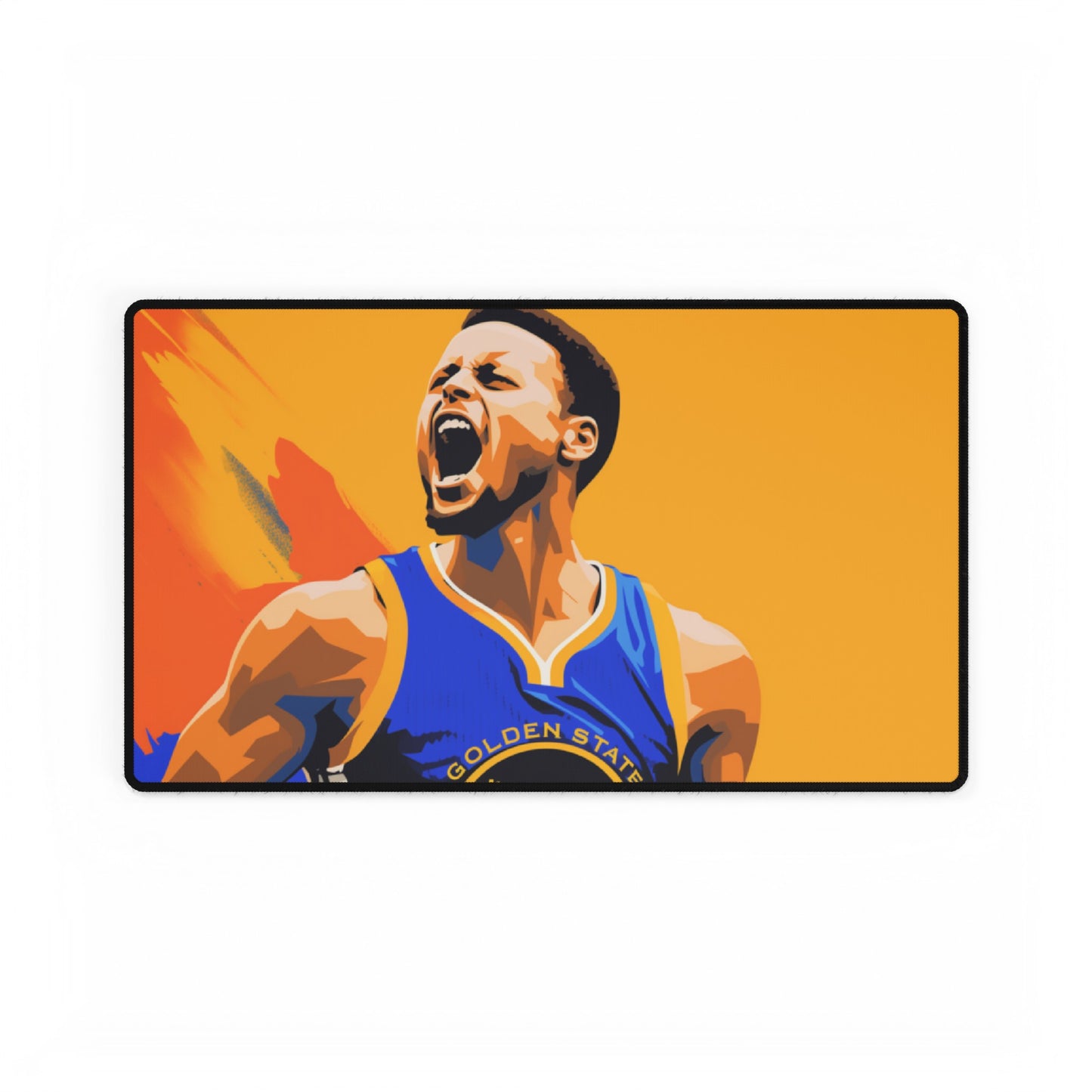 Steph Curry Golden State Warriors High Definition Desk Mat Curry Mousepad