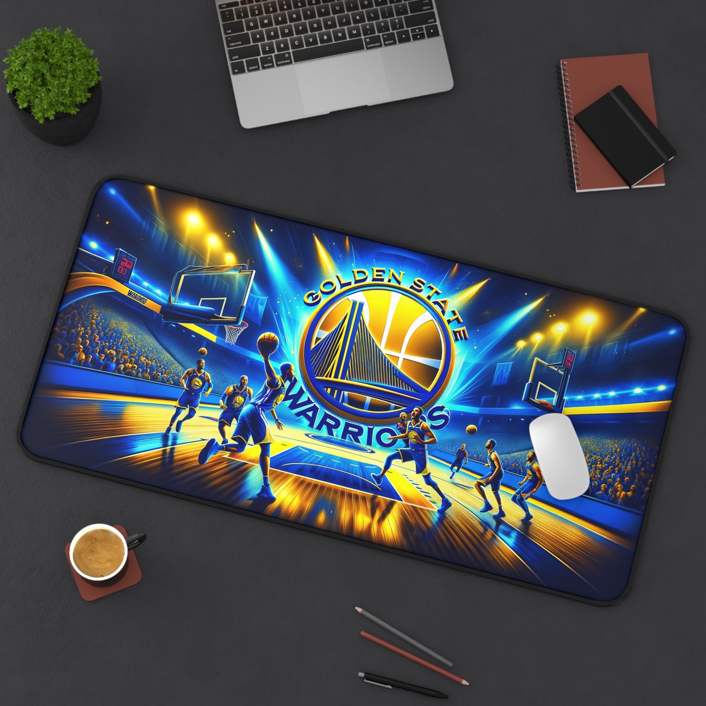 Golden State Warriors High Definition Desk Mat Curry Mousepad