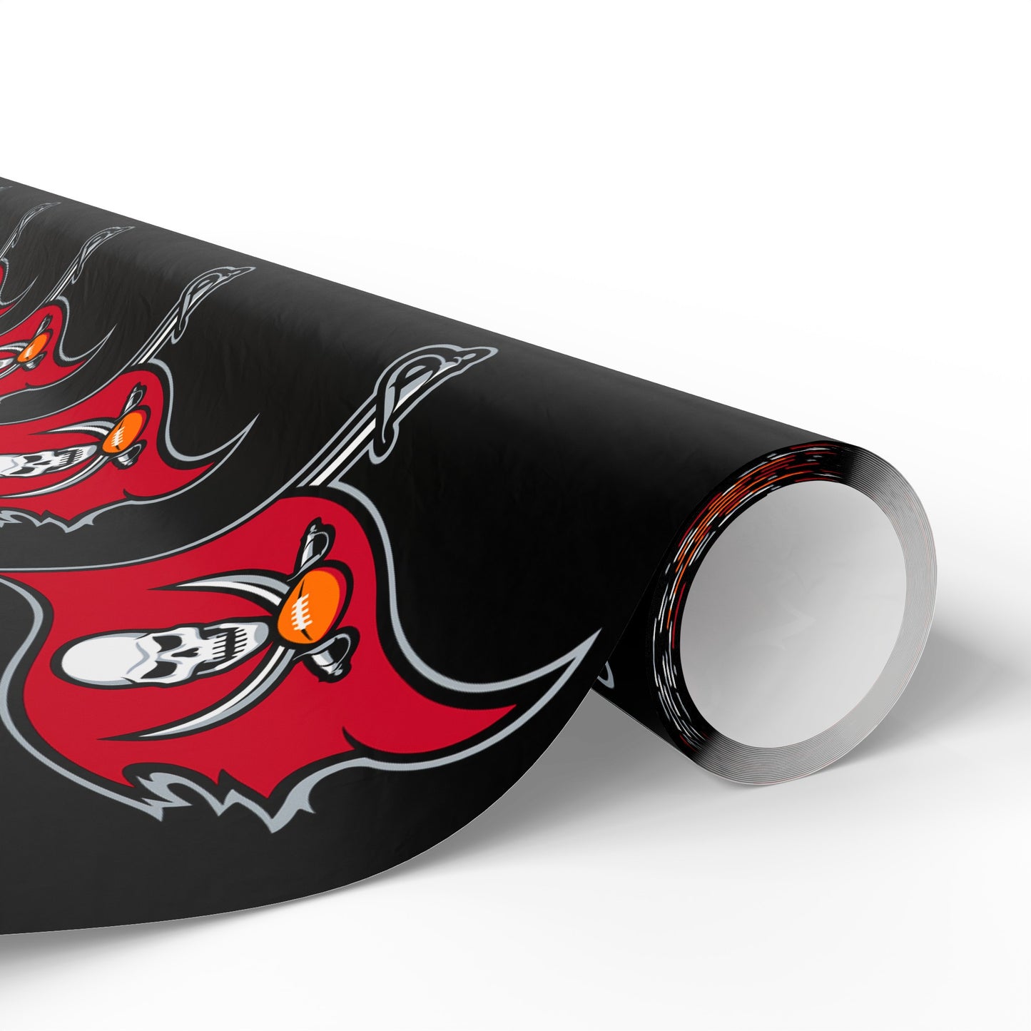 Tampa Bay Buccaneers NFL Football Birthday Graduation Gift Wrapping Paper Holiday