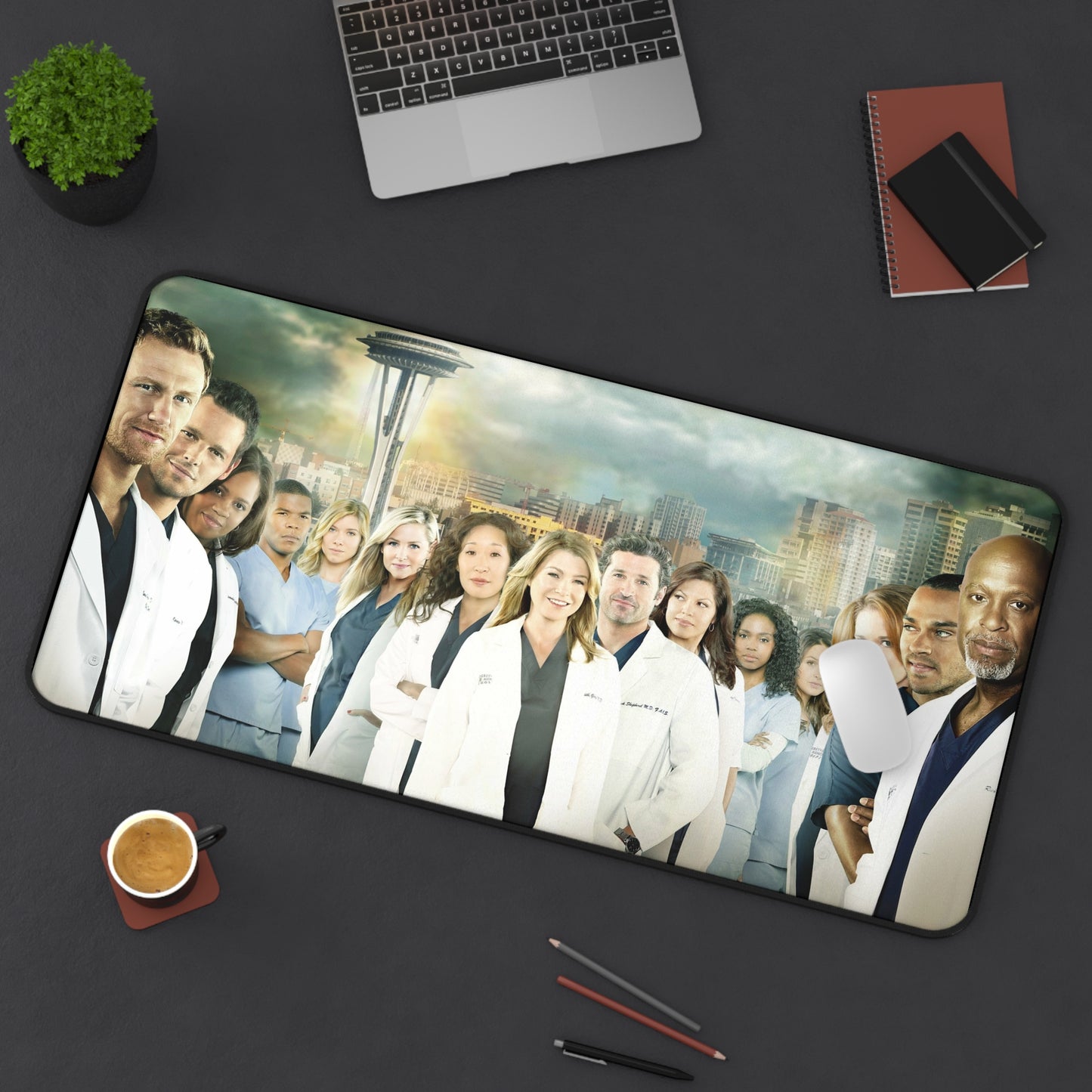 Greys Anatomy Show PC PS High Definition Video Game Desk Mat Mousepad