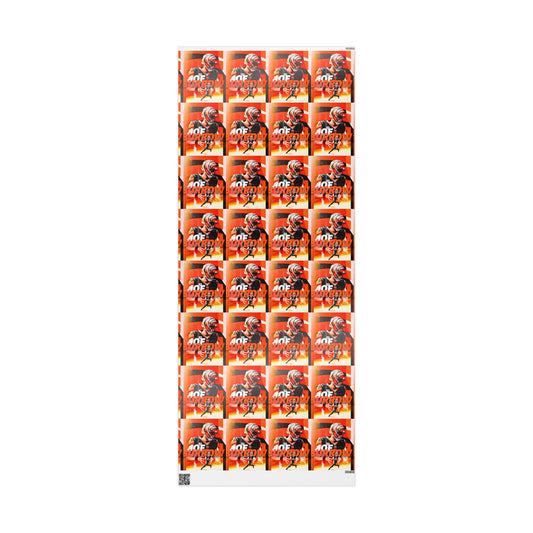 Joe Burrow Cincinnati Bengals NFL Football Birthday Graduation Gift Wrapping Paper Holiday