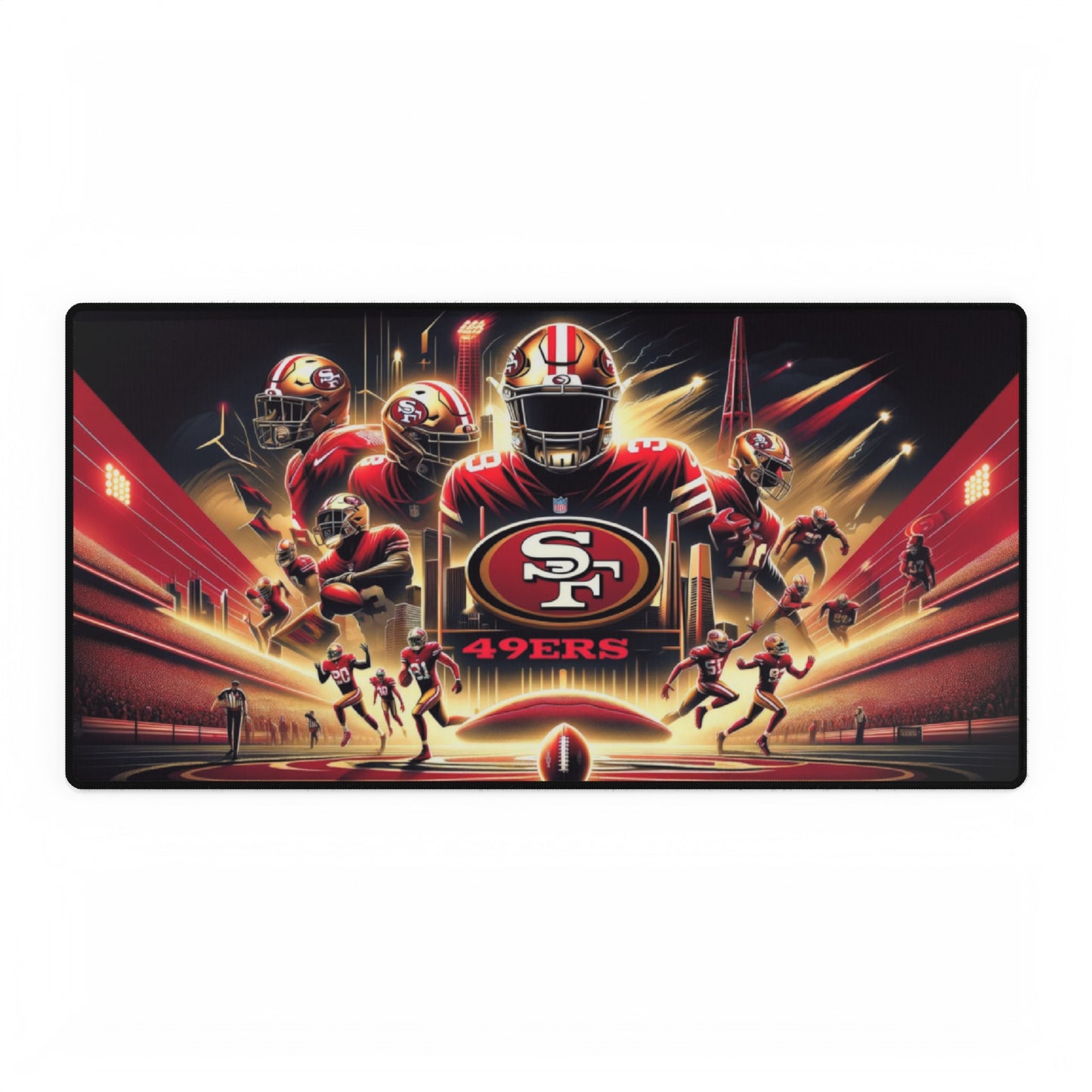 San Francisco 49ers NFL Football High Definition Desk Mat