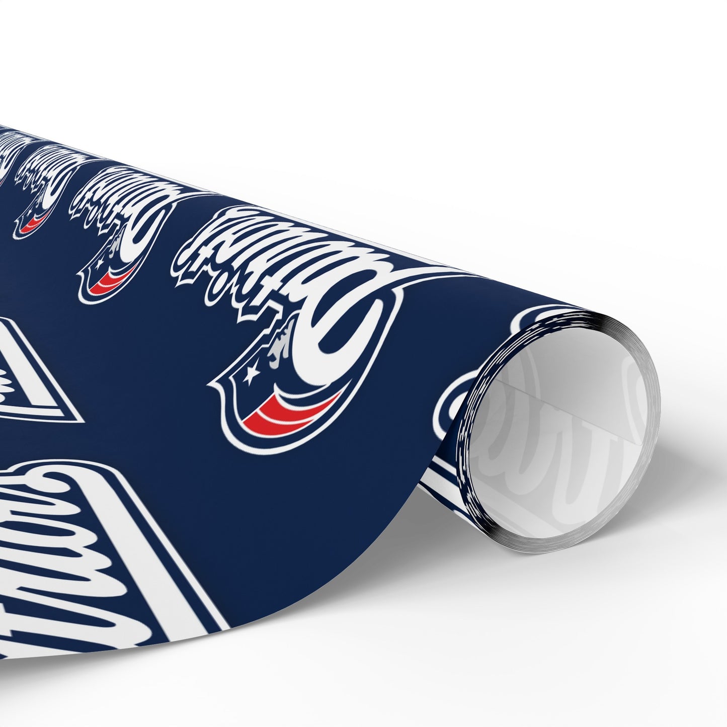 New England Patriots Birthday Gift Wrapping Paper football Holiday Christmas