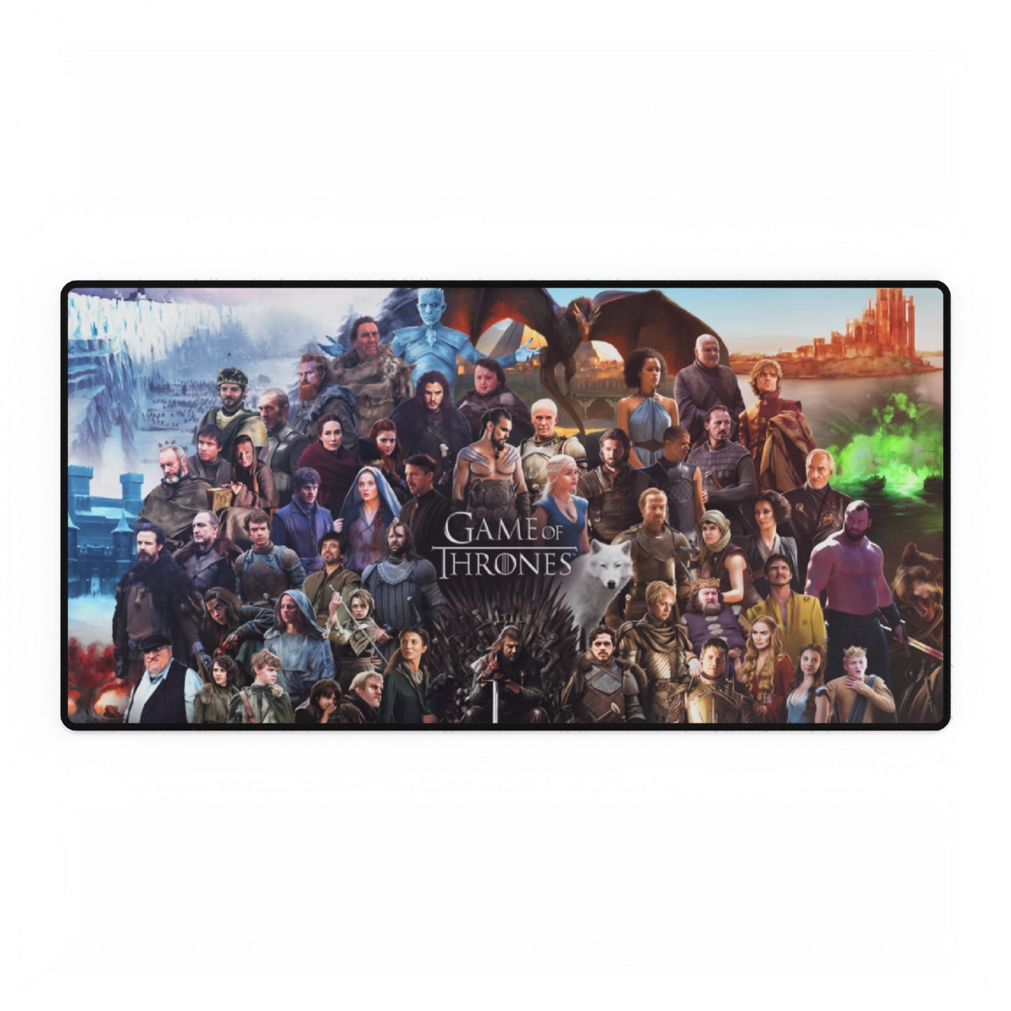 GOT Thrones Characters TV Show High Definition PC PS Home Desk Mat Mousepad