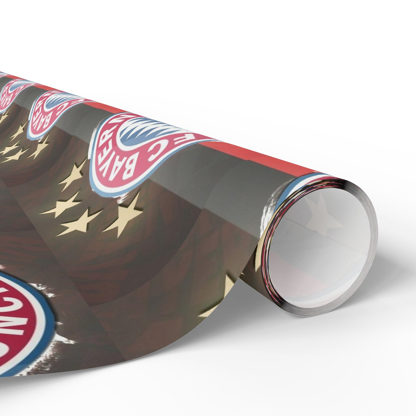 FC Bayern Munich Premier League Soccer Futbol Gift Wrapping Paper Holiday