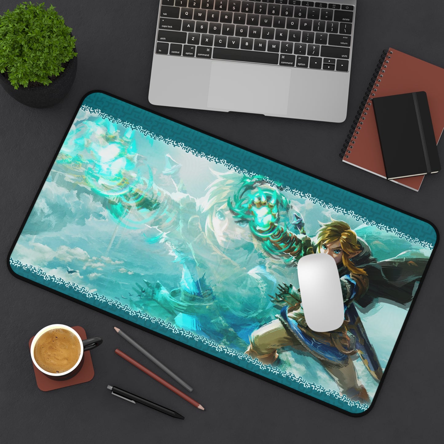 Tears of the Kingdom High Definition Video Game PC PS Desk Mat Mousepad