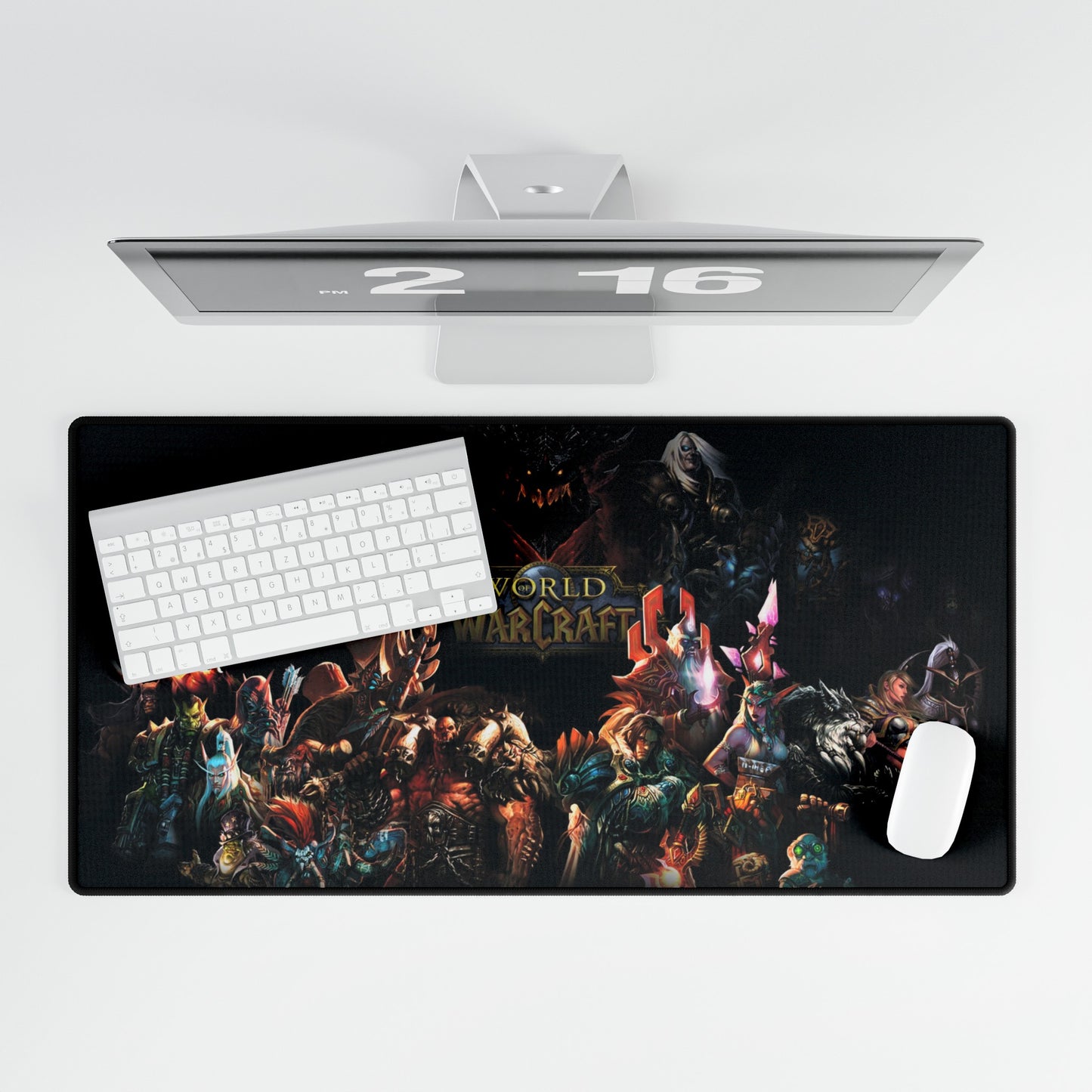 WoW Warcraft Classic High Definition PC PS Video Game Desk Mat Mousepad