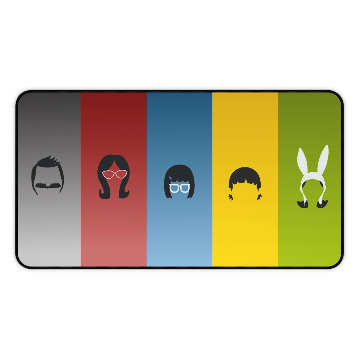 Bobs Burgers Cartoon PC PS High Definition Video Game Desk Mat Mousepad