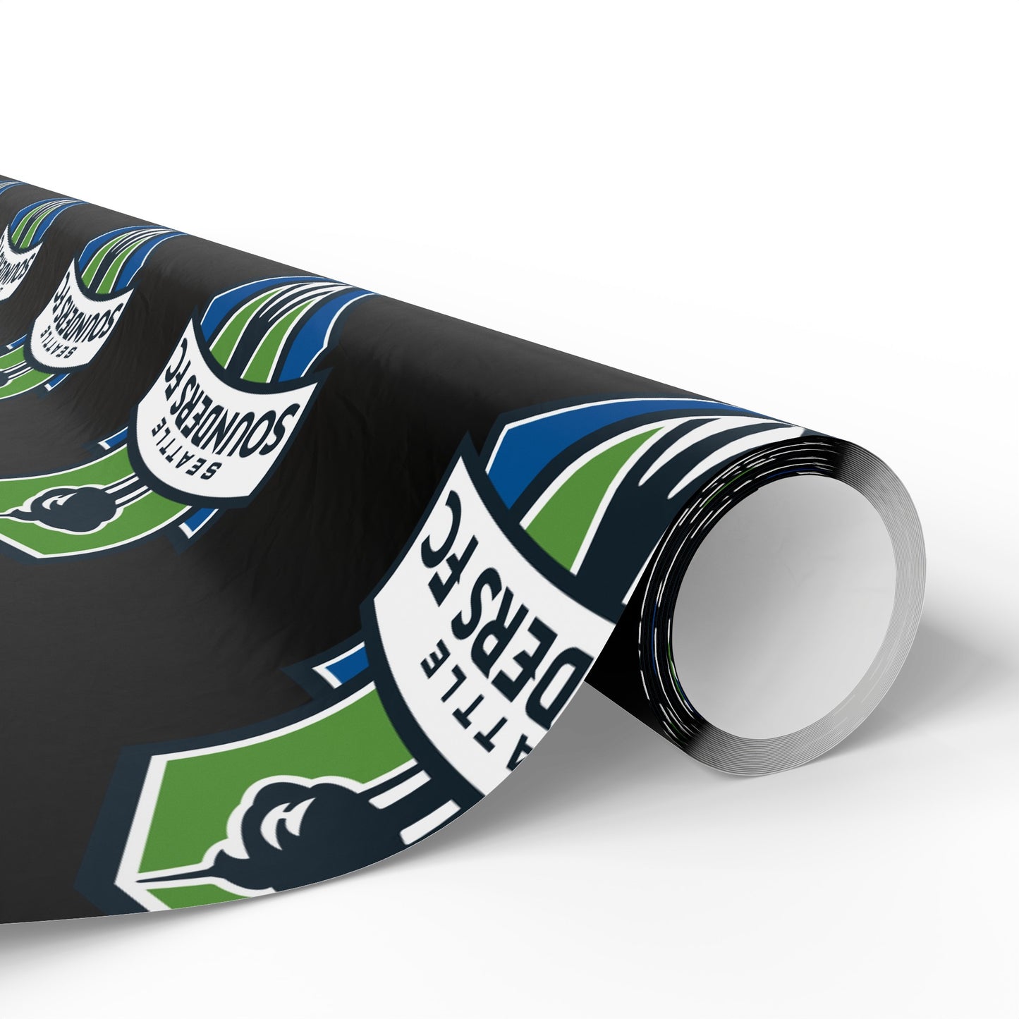 Seattle Sounders FC MLS Birthday Gift Wrapping Paper Soccer Holiday