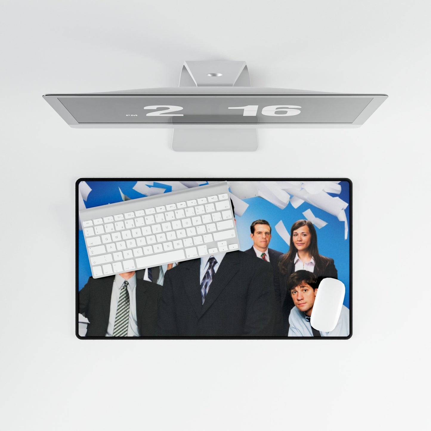 The Office Cast TV Show High Definition PC PS Home Desk Mat Mousepad