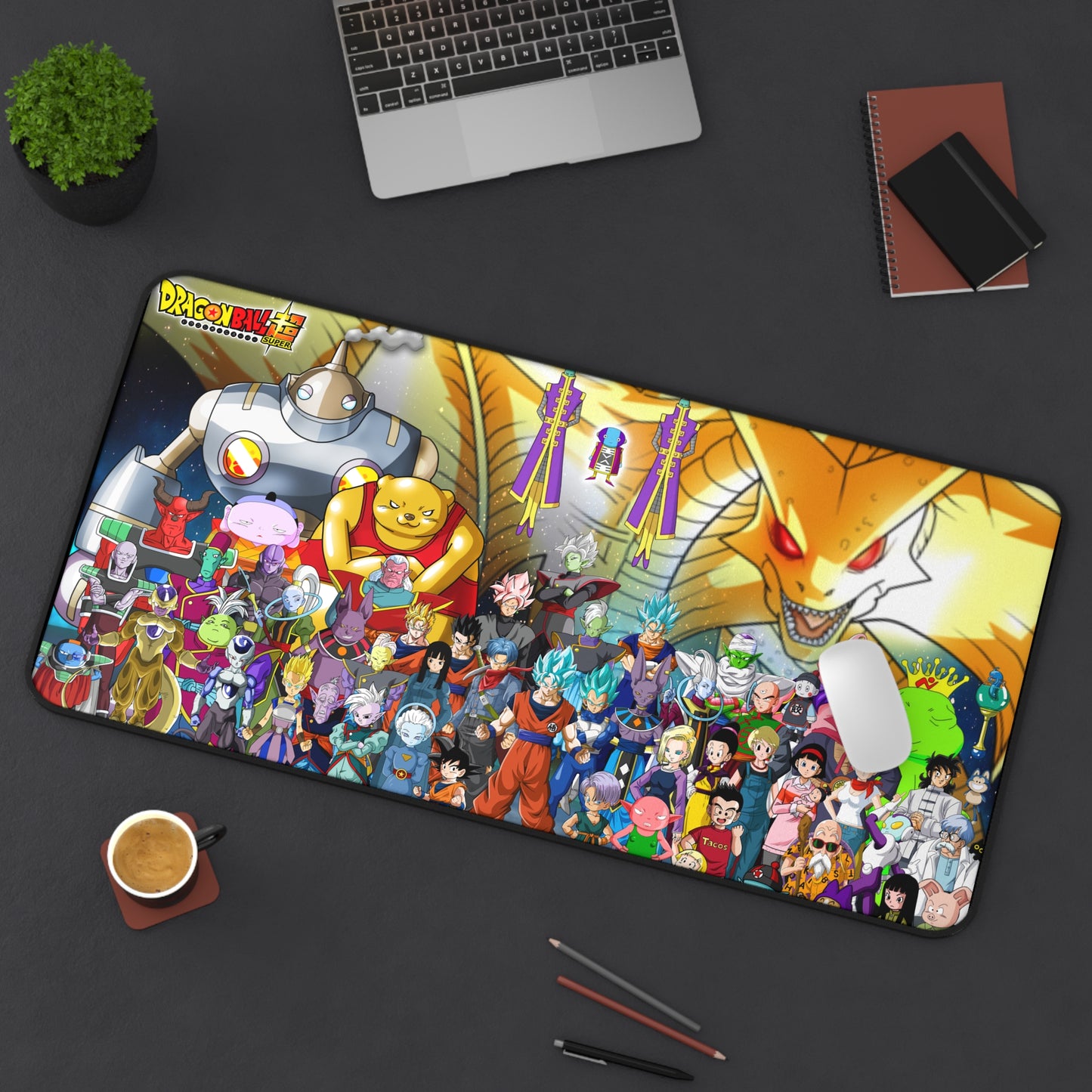 Dragon Ball Z Super Anime Piece Cartoon High Definition PC Desk Mat