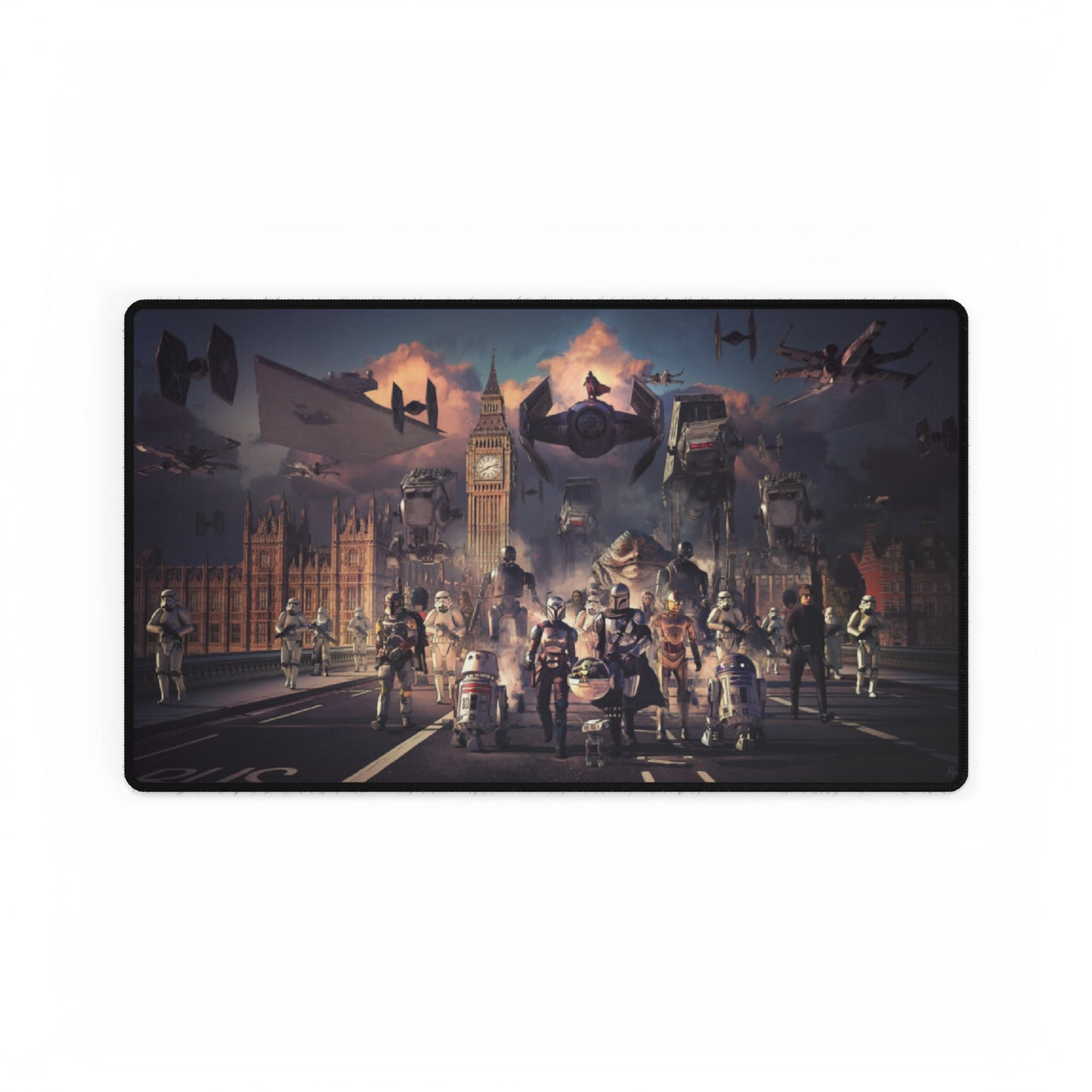 Star Wars Mandalorian characters High Definition PC PS Video Game Desk Mat Mousepad