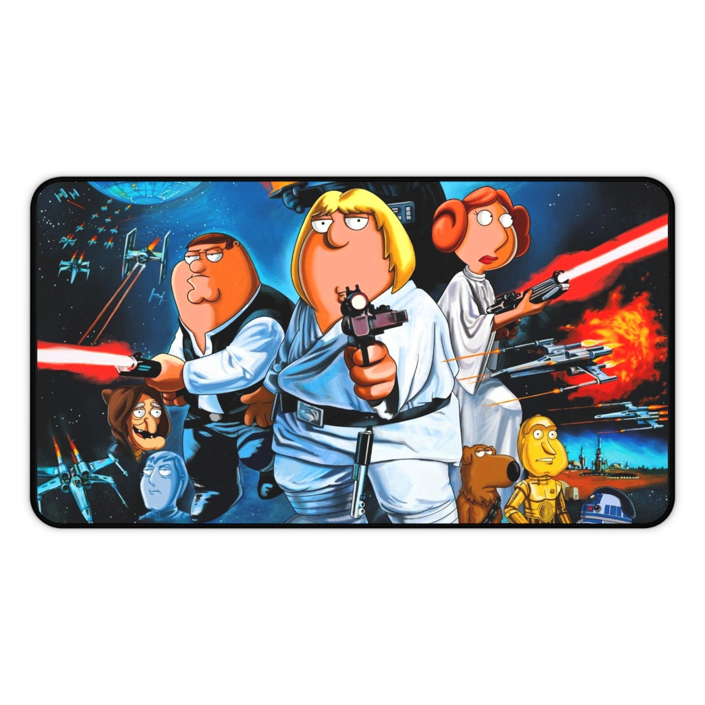 Family Guy Star wars Cartoon PC PS High Definition Video Game Desk Mat Mousepad