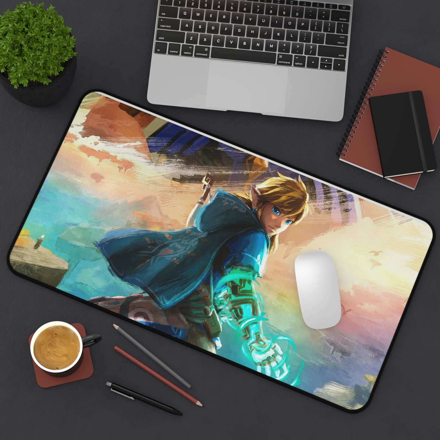 Tears of the Kingdom High Definition Video Game PC PS Desk Mat Mousepad