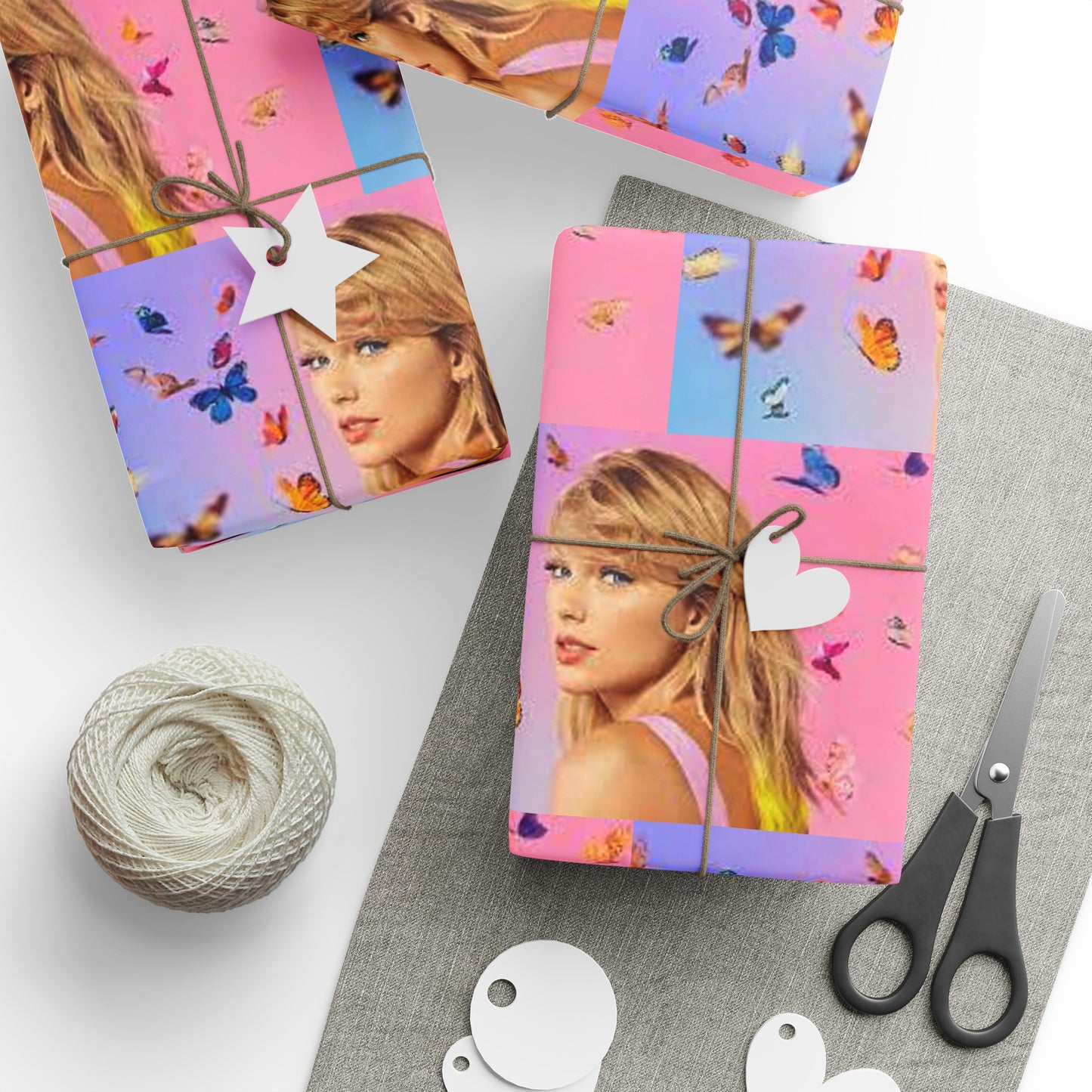 Taylor Swift singer era butterfly holiday present Birthday Gift Wrapping Papers