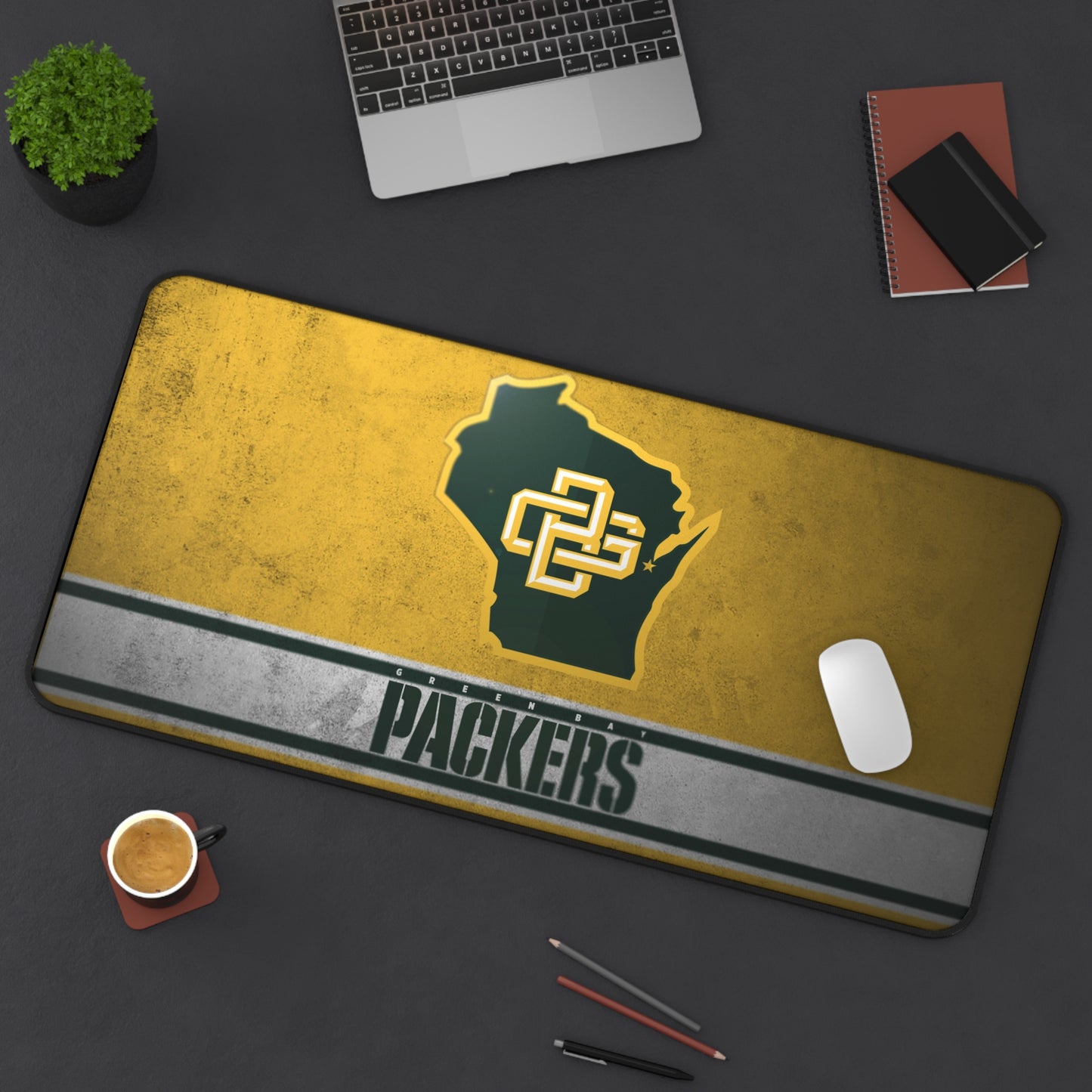 Green Bay Packers NFL Football High Definition PC Desk Mat Mousepad