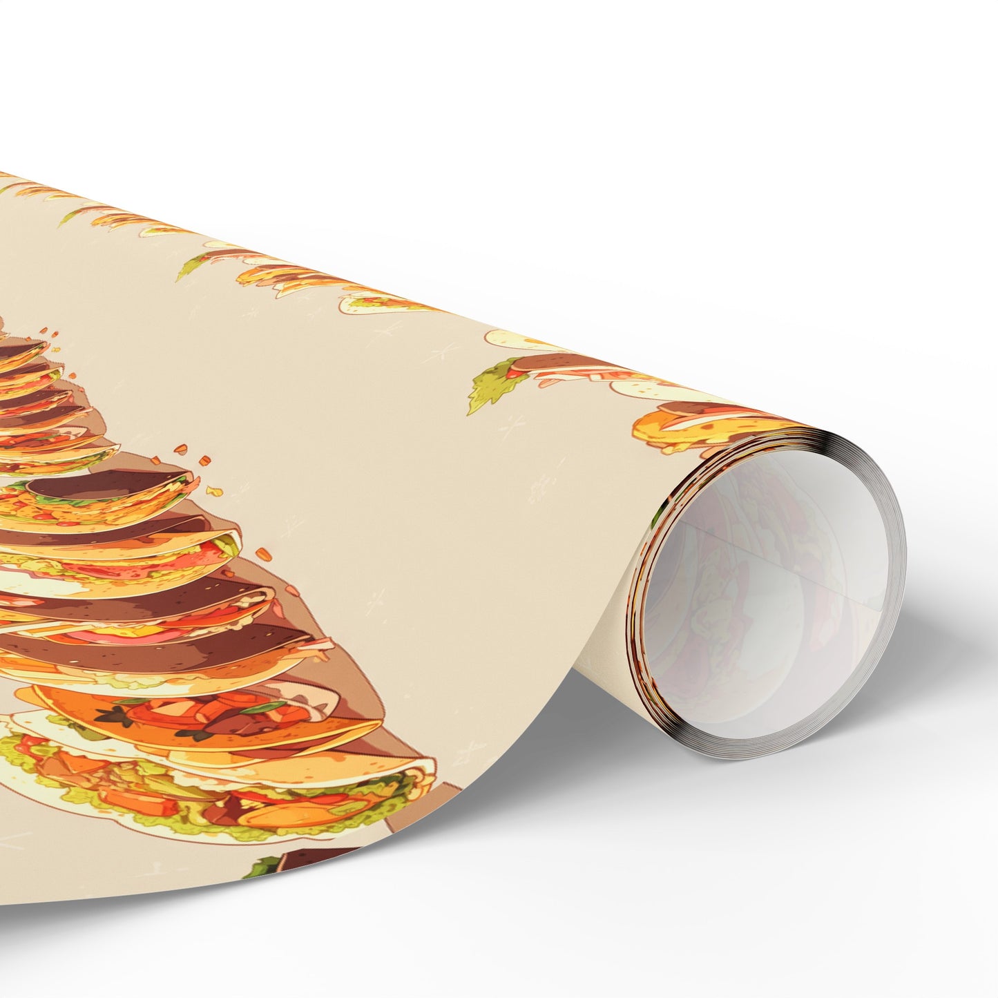 Street Tacos High Definition Happy Birthday Gift Present Holiday Wrapping Paper Mexican