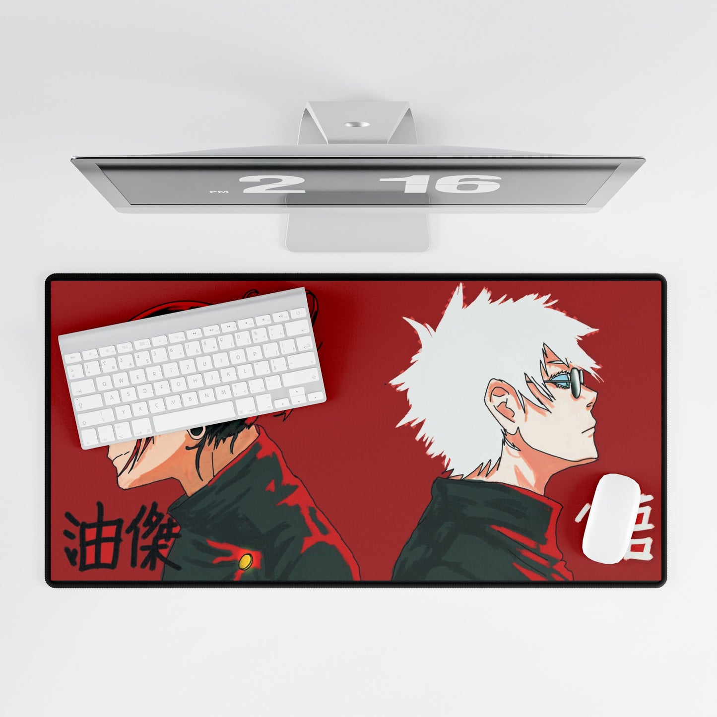 Jujutsu Kaisen Anime Yuta Yuji Saturo Cartoon High Definition PC Desk Mat