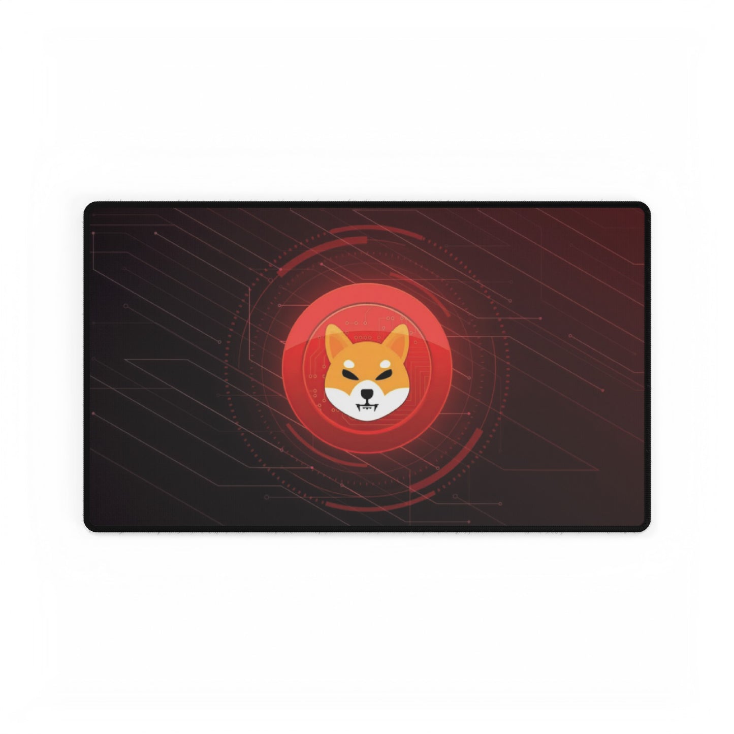 Shiba Inu Coin Cryptocurrency WOW High Definition Desk Mat Mousepad