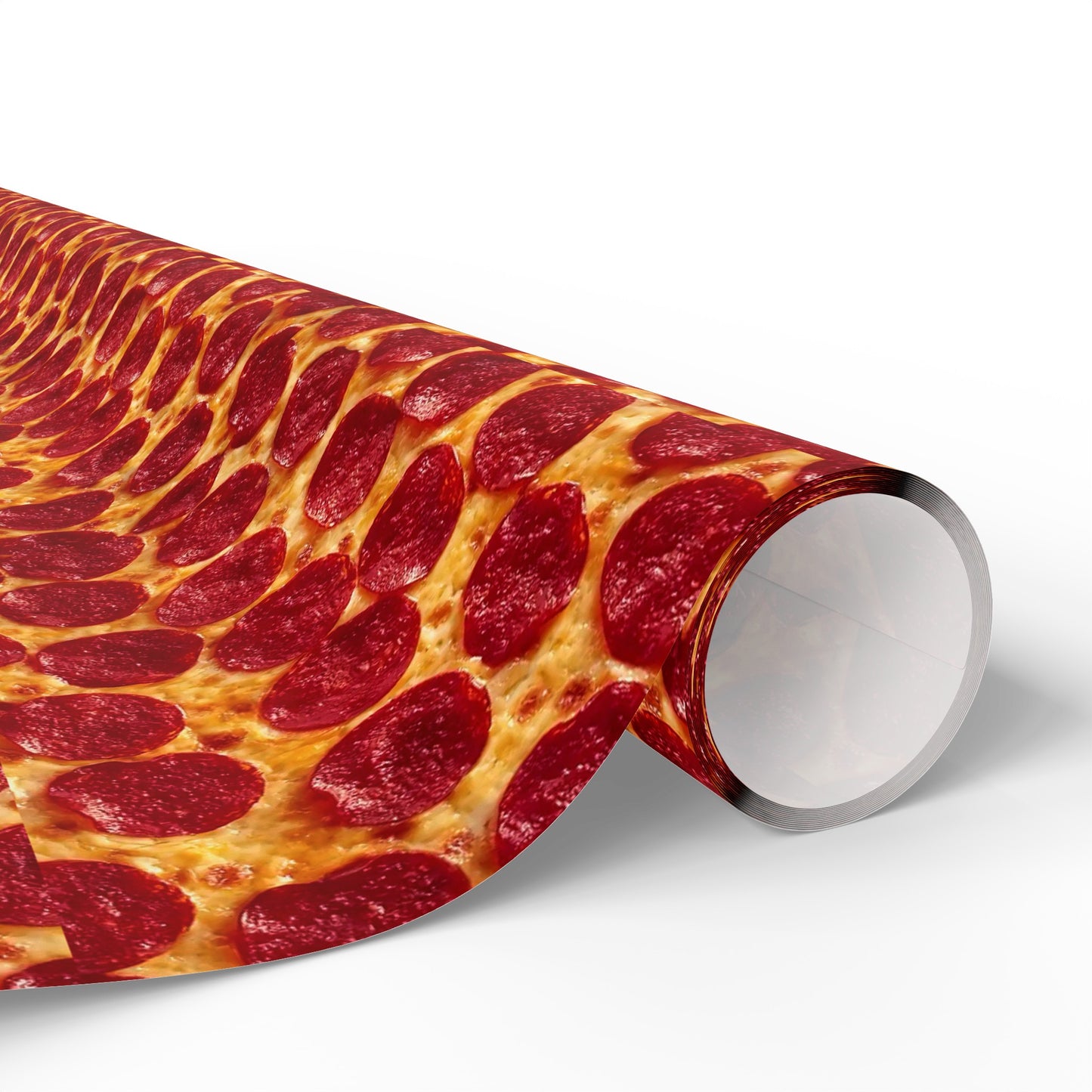 Pepperoni Pizza cheese High Definition Birthday Gift Present Holiday Wrapping Paper