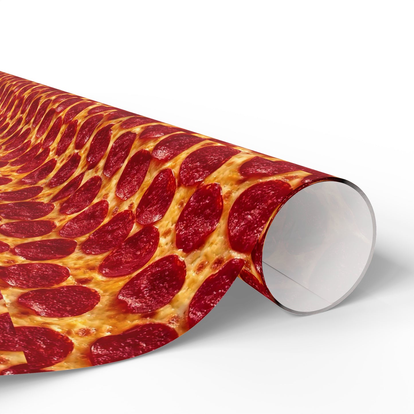 Pepperoni Pizza cheese High Definition Birthday Gift Present Holiday Wrapping Paper