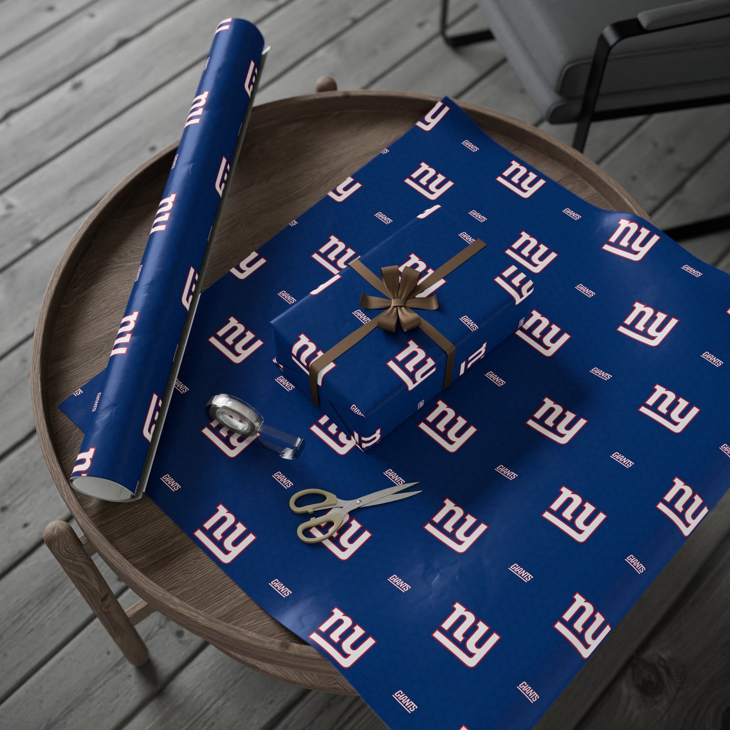 New York Giants HD Birthday Gift Wrapping Paper football Holiday