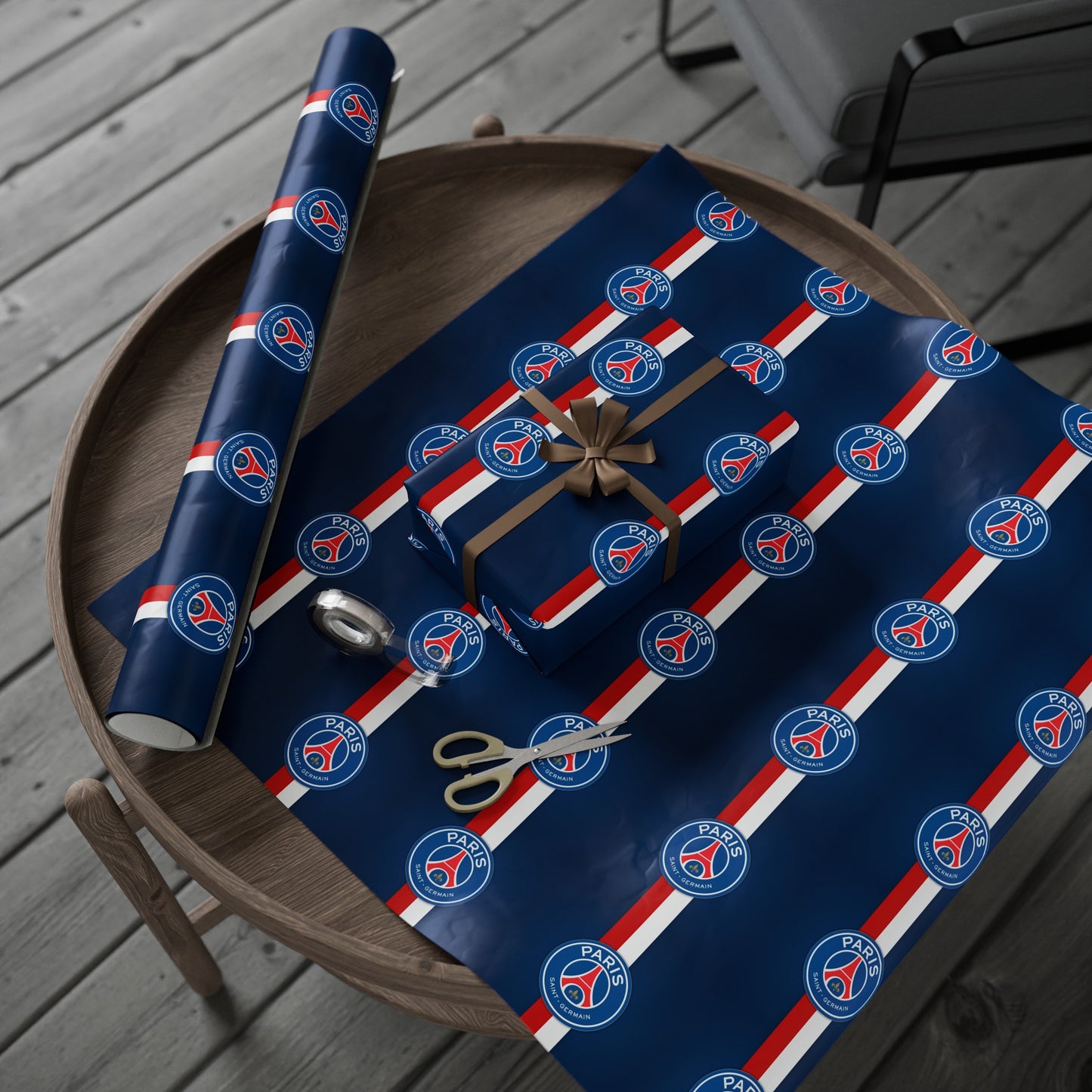 Paris Saint-Germain Premier League Gift Wrapping Paper Holiday