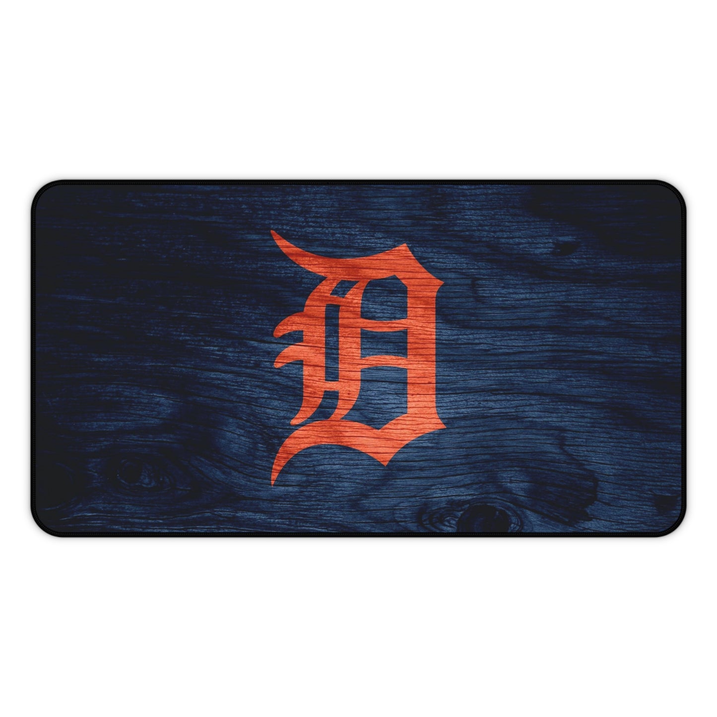 Detroit Tigers Woodgrain look MLB Baseball High Definition Desk Mat Mousepad