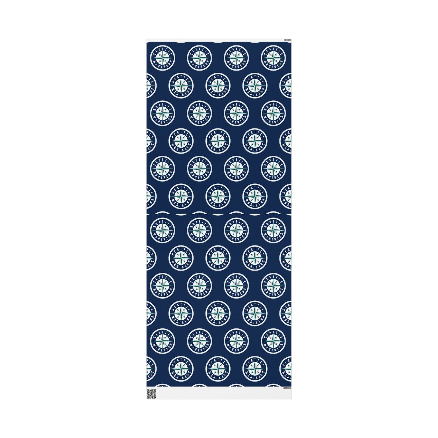 Seattle Mariners Baseball MLB Birthday Gift Wrapping Paper Holiday